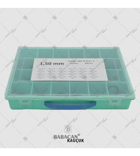 BOX O-RING KIT NBR 70 1.50