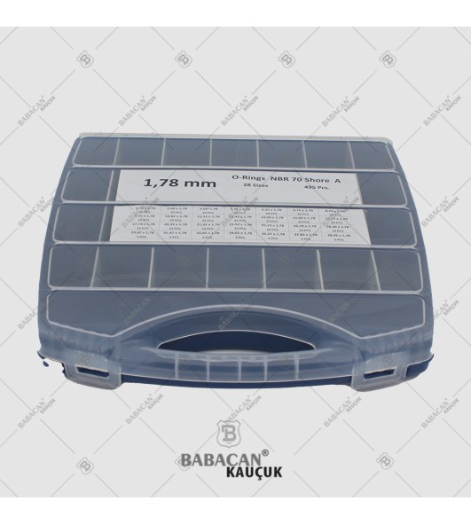 BOX O-RING KIT NBR 70 1.78