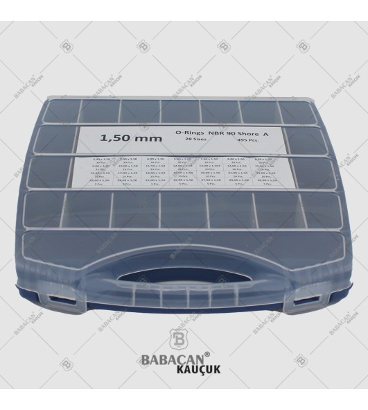 BOX O-RING KIT NBR 90 1.50