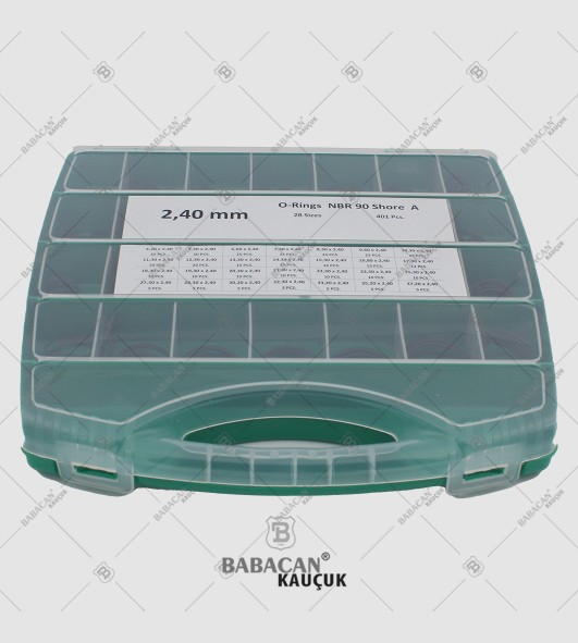 BOX O-RING KIT NBR 90 2.40