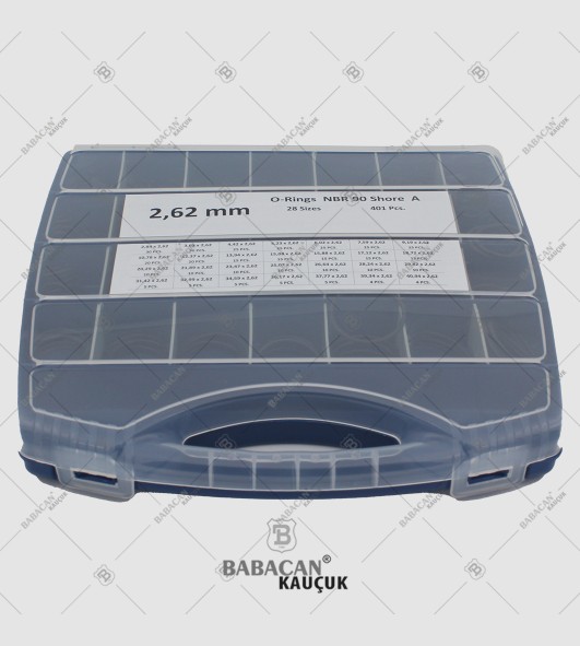 BOX O-RING KIT NBR 90 2.62