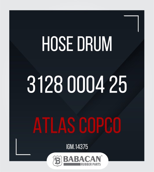 Atlas Copco Hose Reel - Hose Reels 3128000425 - 3128 0004 25 3128 0004 25