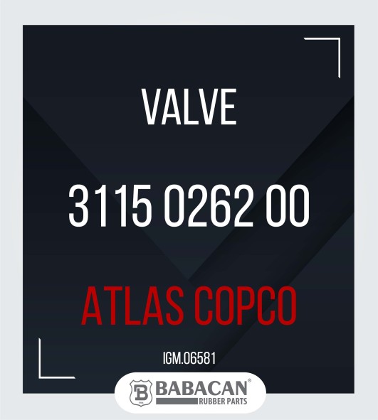VALVE 3115 0262 00 3115 0262 00