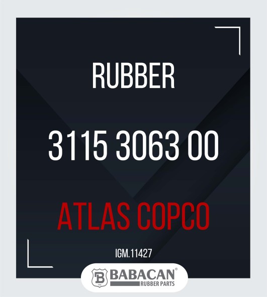 RUBBER 3115 3063 00 3115 3063 00