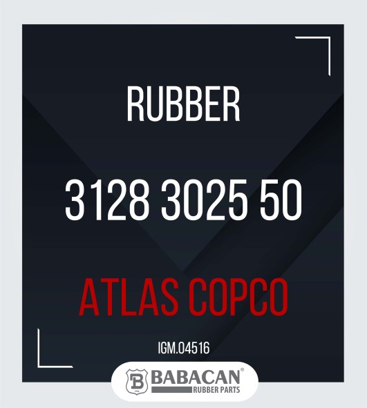 RUBBER 3128 3025 50 3128 3025 50