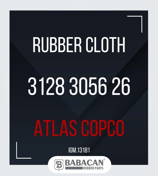 RUBBER CLOTH 3128 3056 26 3128 3056 26