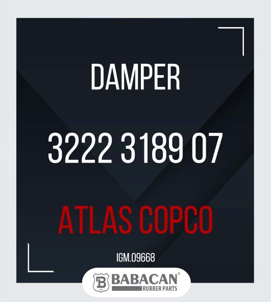 Damper 3222 3189 07 3222 3189 07