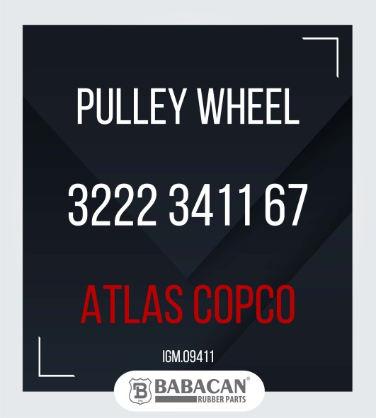 PULLEY WHELL 3222 3411 67 3222 3411 67